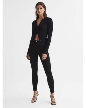 Reiss Reiss American - Black The Good Legs Jeans, 40