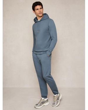 Reiss Airforce Interlock Drawstring Joggers - Blue