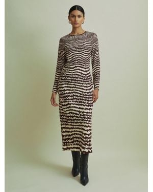 Florere Column Midi Dress - Green