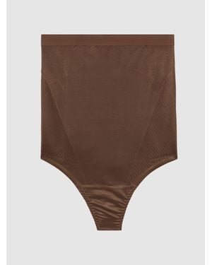 Spanx High Thong - Brown