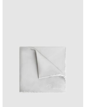 Reiss Ceremony Pocket Square - Grey