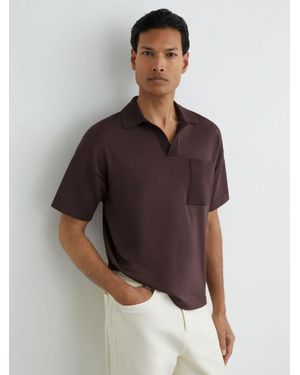 Reiss Polo Shirt - Brown