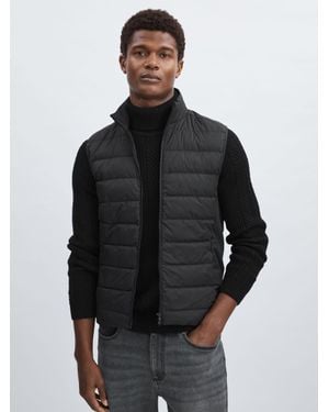 Scandinavian Edition Ratio Gilet Plain - Black