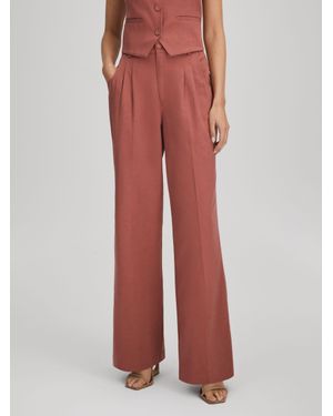 PAIGE Tailored Wide Leg Trousers