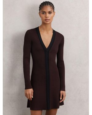 reiss vinnie knit mini dress REISS Vinnie Knit Mini Dress