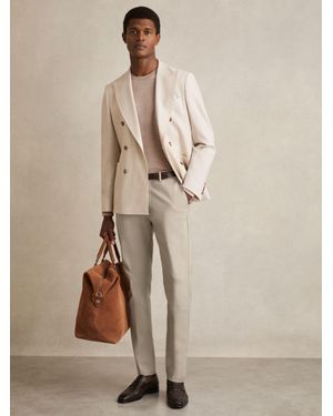 Reiss Eastbury - Stone Slim Fit Chinos, 30 L - Multicolour