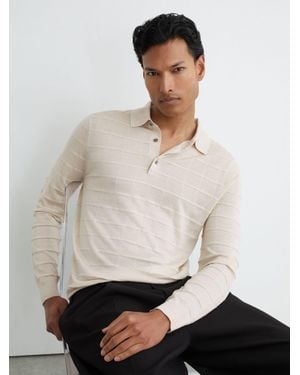 Reiss Pallas - Ecru Polo Shirt, Xxl - White