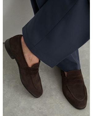 Reiss Peter Saddle Loafers - Blue