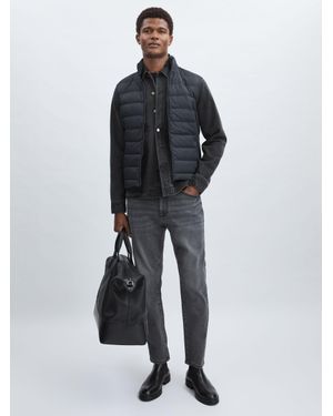 Scandinavian Edition Ratio Gilet Plain - Blue