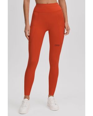 7 DAYS ACTIVE 7 Active High Rise Leggings, Tomato - Red