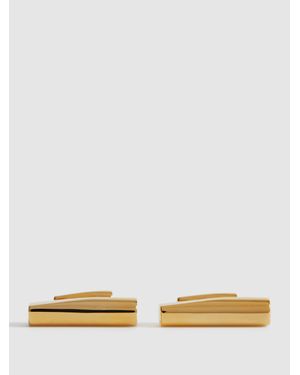 Reiss Bar Cufflinks - White