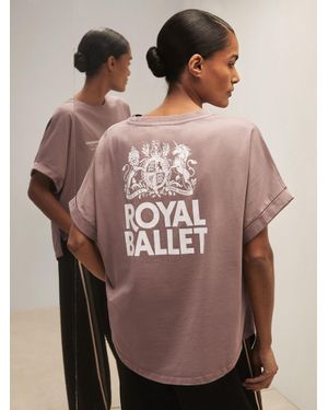 Reiss Royal Ballet Logo T-Shirt - Brown
