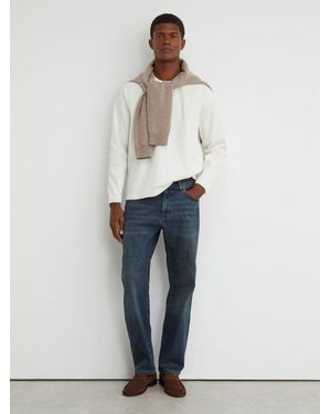 Reiss Comfort-Stretch Jeans - White