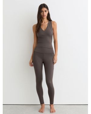 Reiss High-Waisted Full-Length Leggings - Multicolour
