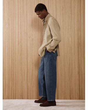 Reiss Barrel-Leg Jeans - Blue