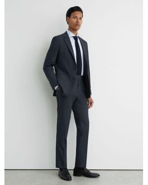 Reiss Graduate Tailored-Fit Suit Trousers - Blue