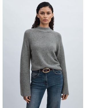 PAIGE Laurel Jumper Jumper Cashmere Plain - Grey
