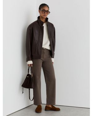 Reiss Mid-Rise Straight-Leg Jeans - Multicolour