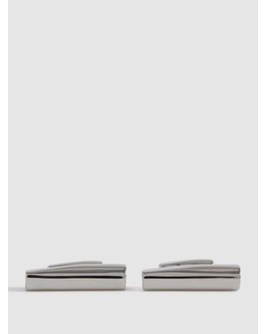 Reiss Bar Cufflinks - White