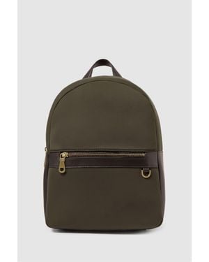 Reiss Drew Backpack Polyester Plain - Green