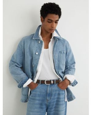 Reiss Jonny Western Belt - Blue