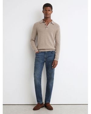 Reiss Comfort-Stretch Slim-Fit Jeans - Blue