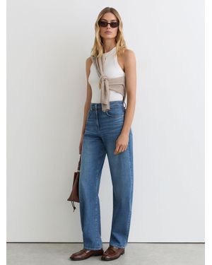 Reiss Barrel-Leg Jeans - Blue