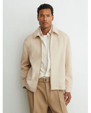 Reiss Shirt - Natural