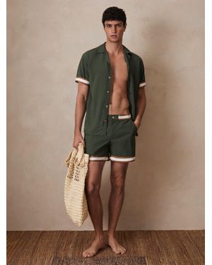 Reiss Reiss Pine Green - Brown