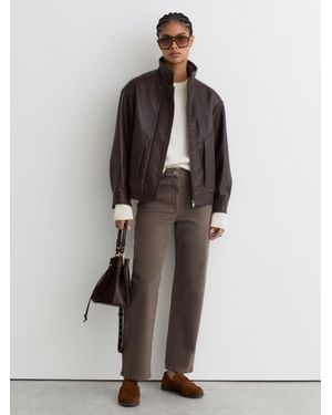 Reiss Mid-Rise Straight-Leg Jeans - Multicolour