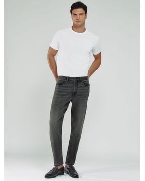 Reiss Relaxed-Fit Cropped Jeans - Blue