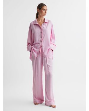 Sleeper Button Through Shirt - Pink