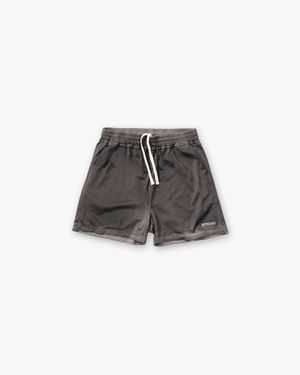 Represent Washed Mesh Shorts - Grey