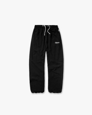 Represent Dual Layer Script Joggers - Black