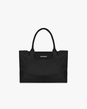Represent Canvas Tote Bag - Black