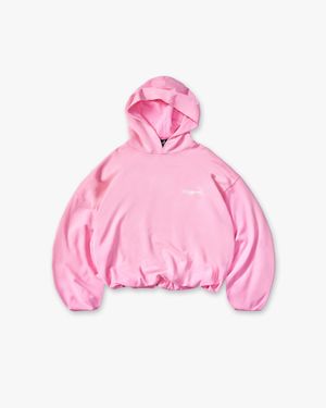 Represent Dual Layer Script Hoodie - Pink