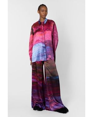 ROKSANDA Arneau Trouser - Red