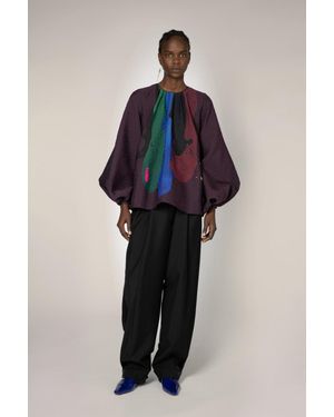 ROKSANDA Ira Top - Blue