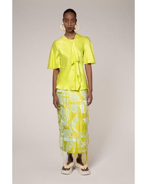 ROKSANDA Naiara Top - Yellow