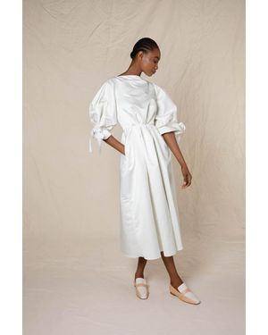ROKSANDA Eos Dress Ivory - Natural