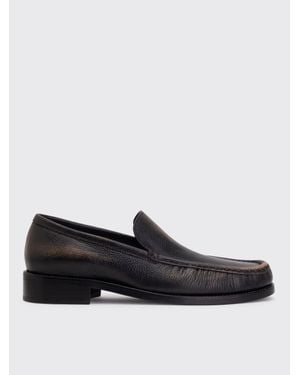 Acne Studios Leather Loafers - Black