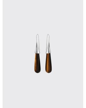 Heaven Mayhem Arco Earrings - White