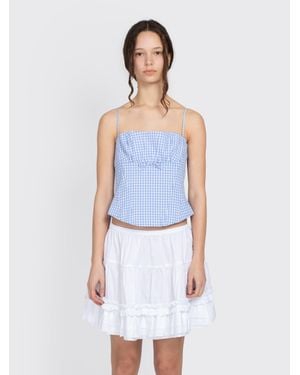 Sandy Liang Hotaru Top - Blue