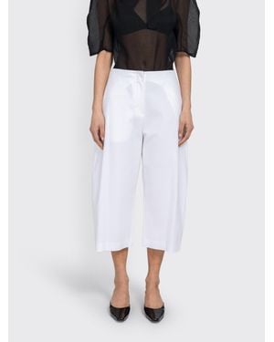 Amomento Curved Capri Pants - Black