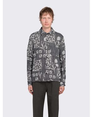 Samsøe & Samsøe Sacastor X O Overshirt - Grey