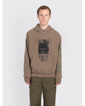 Brain Dead Future Vision Hoodie - Green