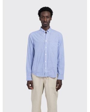 Minimum Colt Striped Reg Shirt - Blue