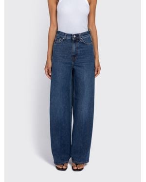 TOTEME Wide Leg Denim - Blue