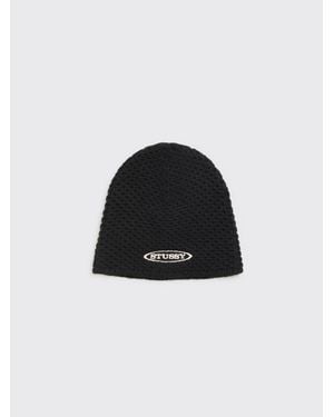 Stussy Textured Knit Skullcap - Black