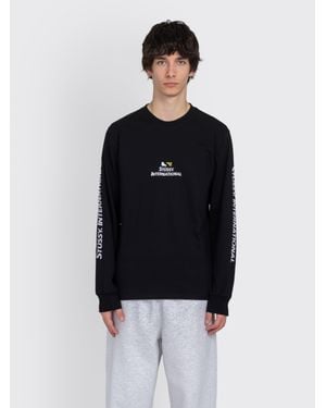 Stussy International Ls Tee - Black